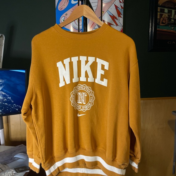 Nike Other - Nike Pheonix Fleece Heritage Fleece Oversized Crew Neck Sweatshirt Women size S